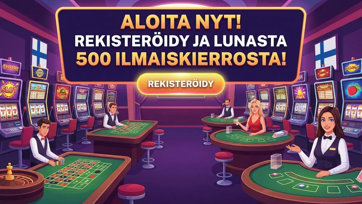 Rekisteröidy bonuksen kanssa